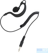 G-Haak Spreeksleutel oortje | Speakermic oortje | 3,5 mm oortje | voor Kenwood | Motorola | Boafeng | Boafang