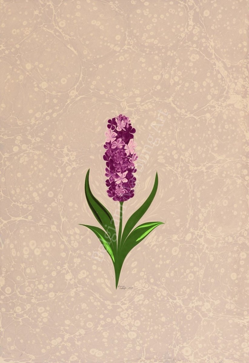Originele handgemaakte Turkse marmering kunst Ebru, Turkse papier marmering, 35x50cm decoratief papier voor boekbinden, kunst aan de muur, huisdecoratie