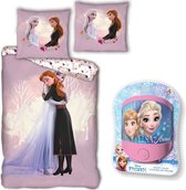 Disney Frozen Dekbedovertrek Elsa - Eenpersoons - 140 x 200 cm - Katoen , incl. nachtlampje Frozen.