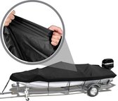 Supremium Waterdichte Boothoes | Afdekzeil Boot | 420 x 270cm | Afdekhoes | Zwart|