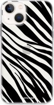 iPhone 13 hoesje TPU Soft Case - Back Cover - Zebra print