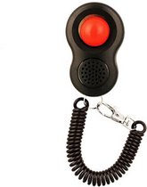 Clicker - training voor huisdieren - Clicker met Polsband en elastisch - Zwart