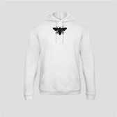 HOODIE BLACK BEE WHITE (XS)