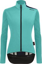 Santini Fietsjack Winter Dames Aqua Blauw - Vega Multi Winter Jacket For Woman Acqua Blue - L