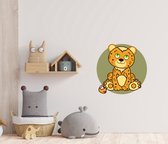 Panter decoratie sticker ±60 cm. grote  muursticker.