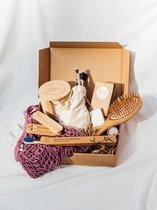 Duurzame giftbox large (t.w.v. €89) - giftbox - cadeaupakket - relatiegeschenk - kerstpakket - duurzaam - duurzaam leven - duurzame producten - duurzaam cadeau geschenkpakket - duu