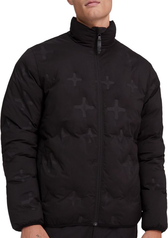 O'Neill Jas Men Welded Wave Jacket Black Out - A Sportjas L - Black Out - A 50% Recycled Polyester, 50% Polyester
