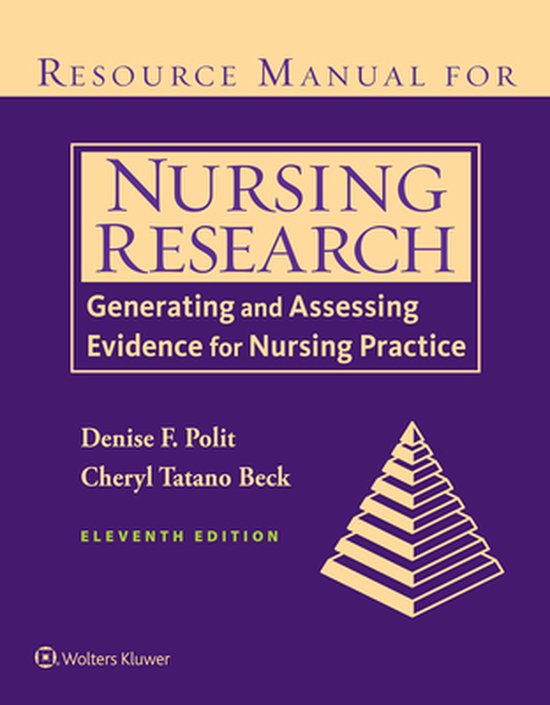 RESOURCE MANUAL NURSING RESEARCH 11E PB | 9781975112264 | Denise Polit ...