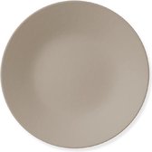 Apilco - Bord - Plat - 30cm - Kaneel kleur - Porselein - Set van 6 stuks