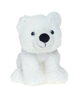 Warmte knuffel Lavendel-30 cm-IJsbeer-Magnetron kruik-Pittenzakken-Kraamkado