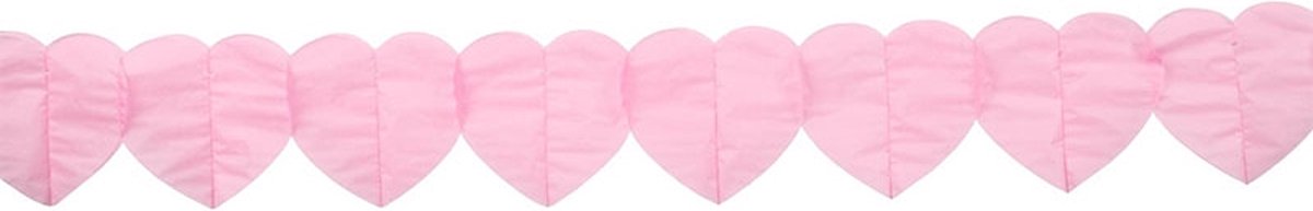 Papieren Slinger Hart Pink (6 meter)