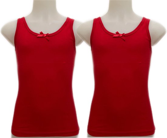 Embrator filles Maillots 2 pièces rouge taille 128/134
