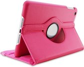 ipad 2018 hoes - ipad 2017 hoes - iPad 2017/2018 (9.7 inch) draaibare hoes - Roze