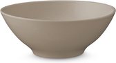 Apilco - Asie - Schaal - Kom - Serveerschaal - Bowl - Kaneelkleur - 18.2cm - Frans - Porselein - Set van 2 stuks