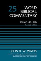 Boek cover Isaiah 34-66, Volume 25 van John D. W. Watts