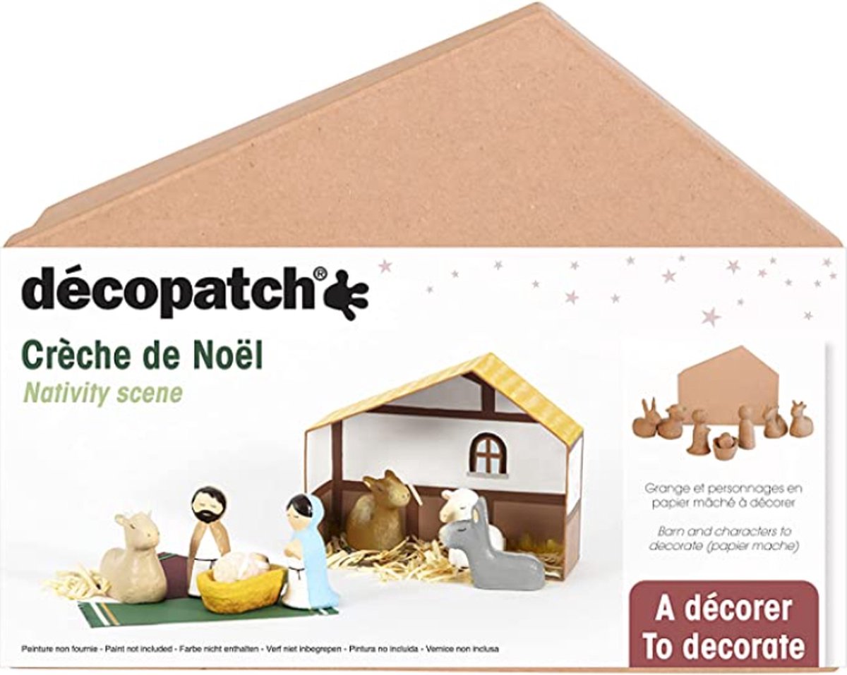 Decopatch - Knutsel - Kerststal