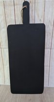kaarsenplateau - presenteerschaal - snijplank - zwart