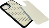 iPhone 13 Pro Max Sublimatie Hoesje Hardcase - Geschikt Voor Sublimatiedruk Warmtepers - Doe Het Zelf Case Met Eigen Foto Of Opdruk Voor iPhone 13 Pro Max - Smartphonica