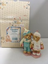 Cherished teddies beeldje craig and cheri