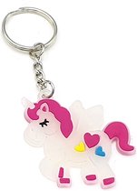 Unicorn sleutelhanger glow in the dark