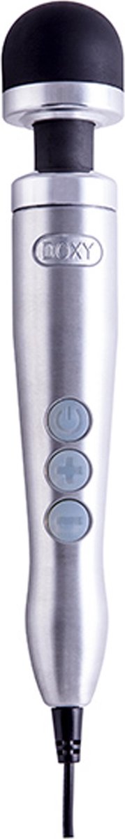 Doxy Massager Number 3 Vibrator - Wand Vibrator - Zilver - 28cm