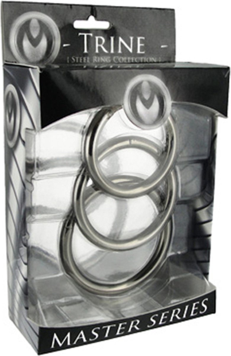 Master Series cockring Trine Stalen Ringen Collectie