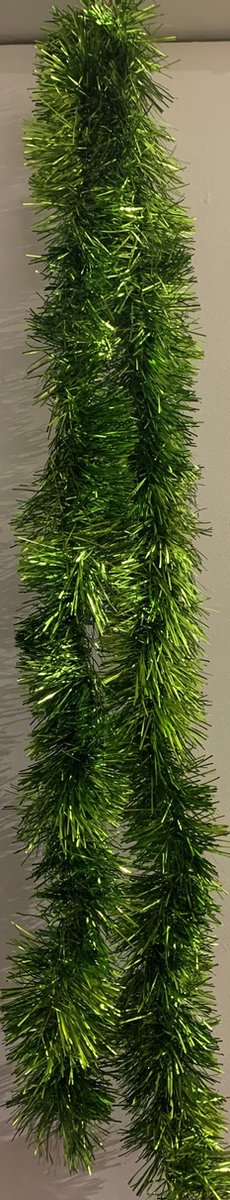 Totally Christmas | Kerstslinger | Kerst Guirlande | 200 cm | Olijf Groen