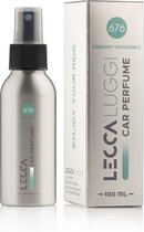 Lecca Luggi Autoparfum 676 Sensory Experience - 100 ml - Auto Parfum Spray met Jasmijn, Sandelhout en Amber - Bloemige Auto Geur voor Rust en Harmonie - Langdurige Auto Geurspray