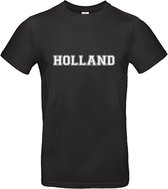 Holland - EK Voetbal - T-shirt Holland Oranje - Maat M - Zwart