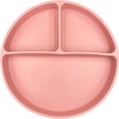 JU&MP Bord Zuignap - Baby - Kinderservies - Kinderbord - Onbreekbaar - Roze