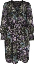 Vero Moda VMXENIA 7/8 ABK DRESS SB1 Dames Jurk Black - Maat XS