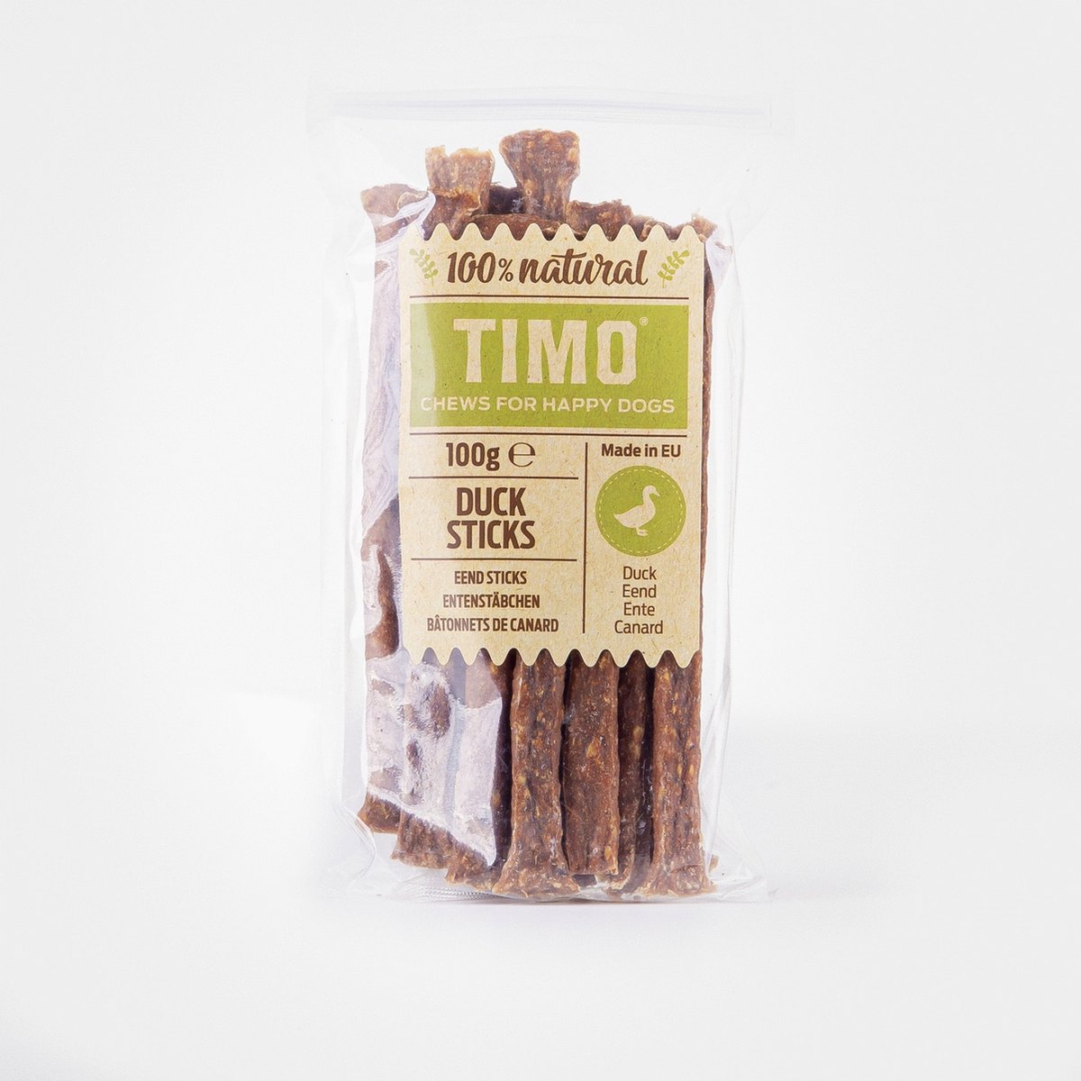 Timo Sticks 100 g - Hondensnacks - Eend