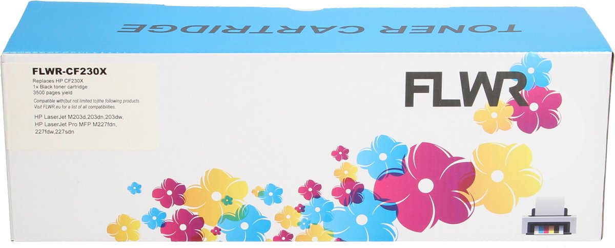 FLWR - Toners / HP 30A / zwart / Geschikt voor HP