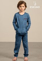 Eskimo pyjama jongens - blauw - Kolor - maat 92