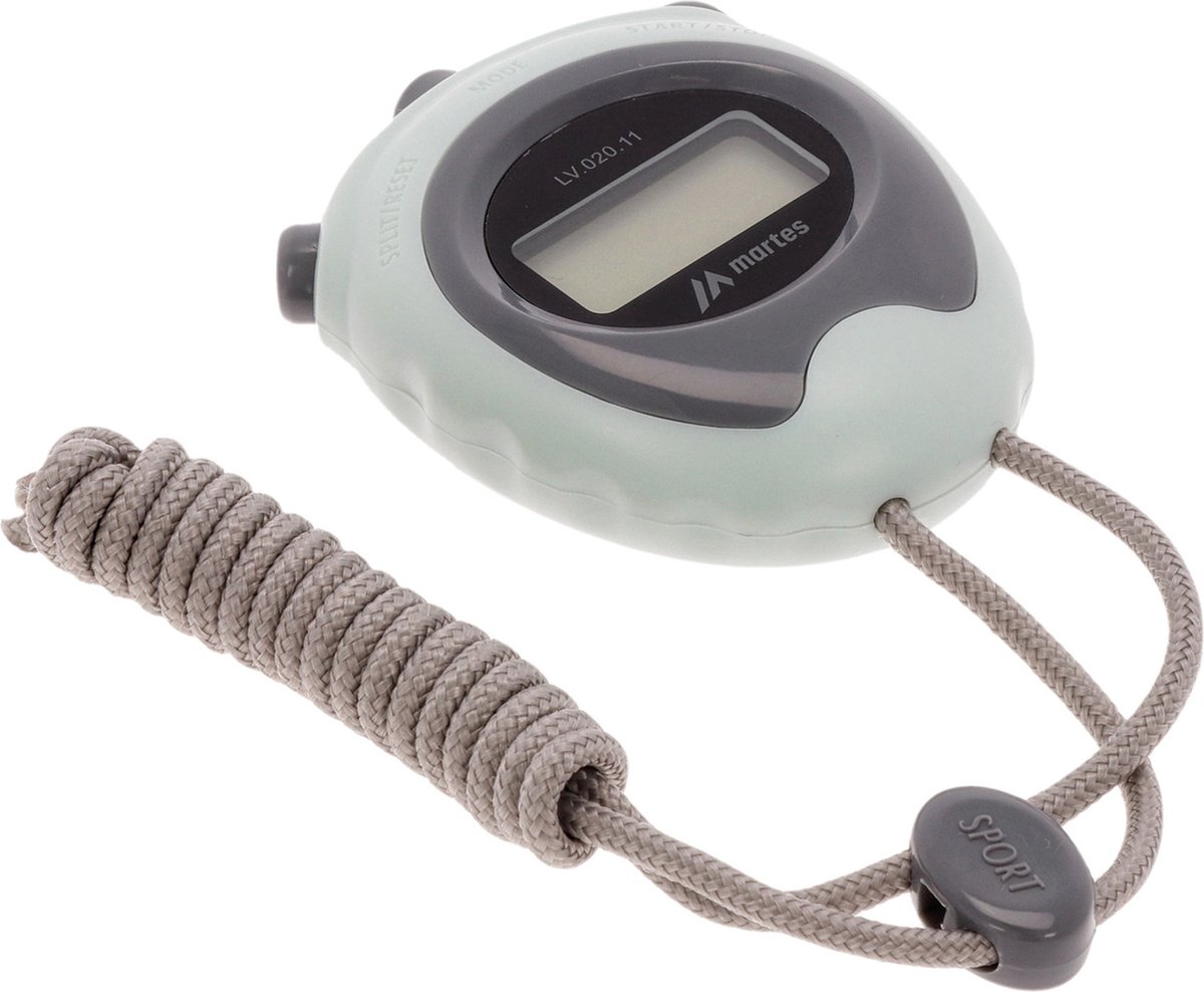 Martes Stopwatch zwart grijs
