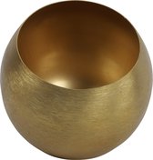 Countryfield Theelichthouder Obion 14,5 Cm Staal Goud