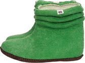 esgii dames sloffen Wrinkle green Colour:Groen/ Ecru Size:42