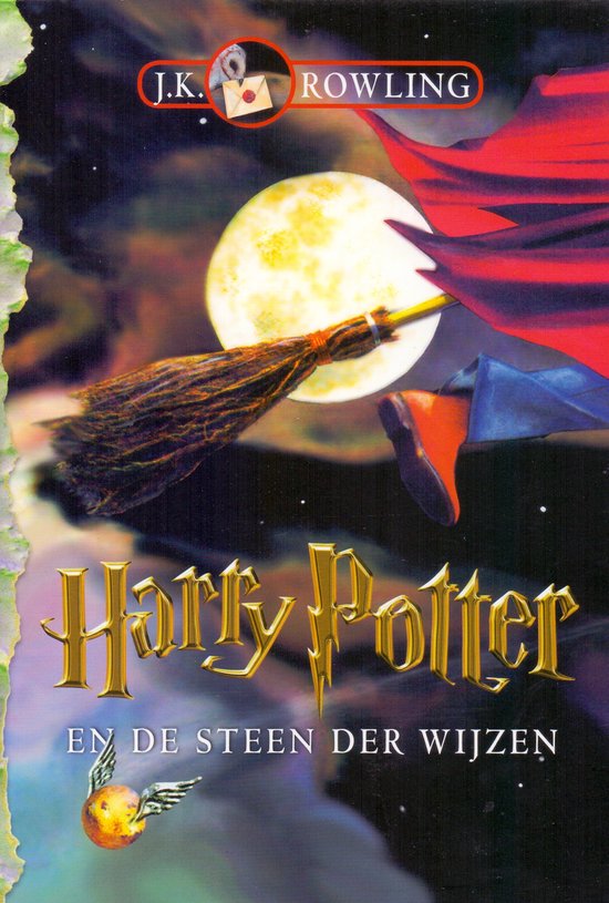 Boek cover Harry Potter - Harry Potter en de steen der wijzen van J.K. Rowling (Hardcover)
