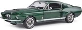 Shelby Mustang GT500 (Groen) (30 cm) 1/18 Solido - Model auto - Schaalmodel - Modelauto - Miniatuur autos