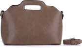 Bag in bag tas Ines Delaure warm taupe