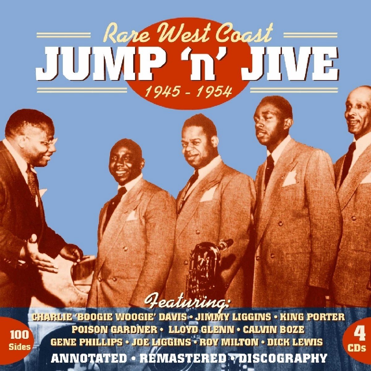 Various Artists - Rare West Coast Jump 'N' Jive 1945 - 1954 (4 CD)