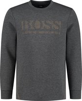 Hugo Boss Salbo Trui - Mannen - grijs - goud