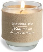 Cosy Candle "Wenskaarsje"