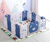 Polaza® Speelbox – opvouwbaar en inklapbaar – Grondbox – Ballenbak – Playpen – 0-9 Jaar - 156x186 cm