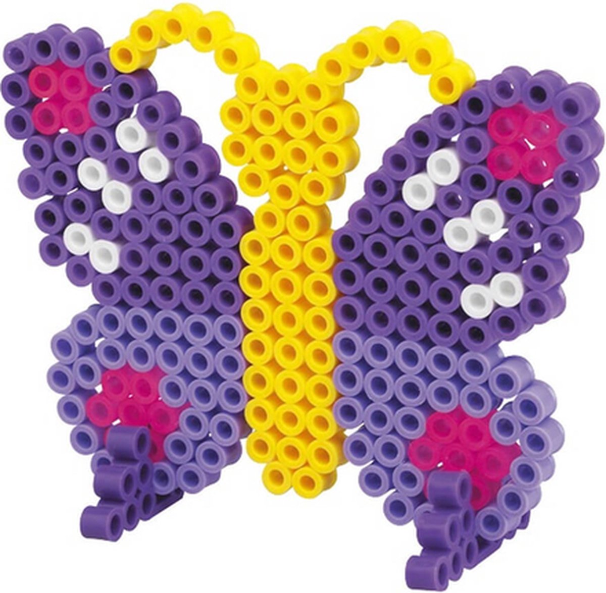 Hama MAXI EXTRA GROTE VLINDER strijkkralen vormpje / figuur / grondplaat voor extra grote maxi strijkparels (strijkkralenbordje butterfly dier lente zomer), creatief cadeau voor kleine kinderen / peuter en kleuters, kinderfeestje!) — cadeau in Spellen & Speelgoed - foto 3