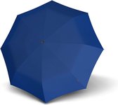 De compacte paraplu kan met de extra brede drukknop en automatisch gemakkelijk worden geopend en gesloten