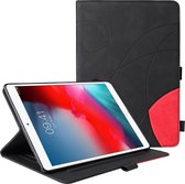 iPad 2021 10.2 inch hoes - Perfecte pasvorm - Slaap/Wake functie – Duo Color – Zwart