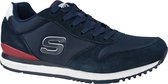 Skechers Sunlite-Waltan 52384-NVY, Mannen, Marineblauw, Sneakers, maat: 41,5
