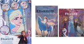 Frozen - Elsa - Glitter - Boek - Frozen ll - Set van 3 - Disney - Daimond Pailletten