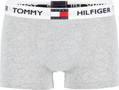 Tommy Hilfiger Tommy 85 trunk (1-pack) - heren boxer normale lengte - grijs melange - Maat: XL